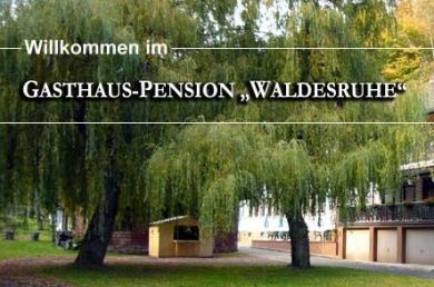 Gasthaus-Pension Waldesruhe 