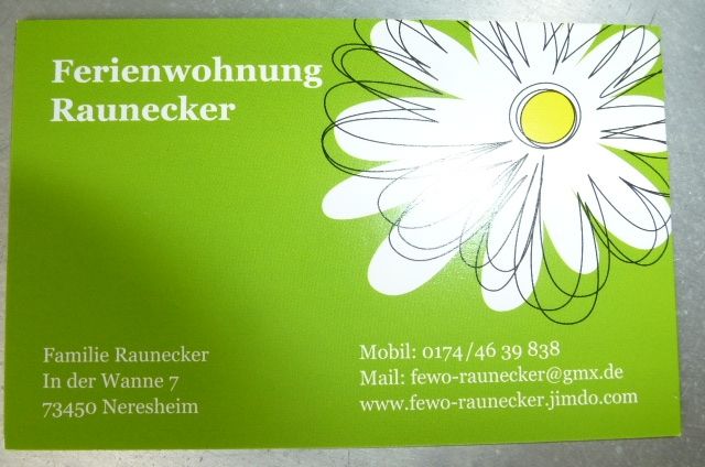 Ferienwohnung Raunecker