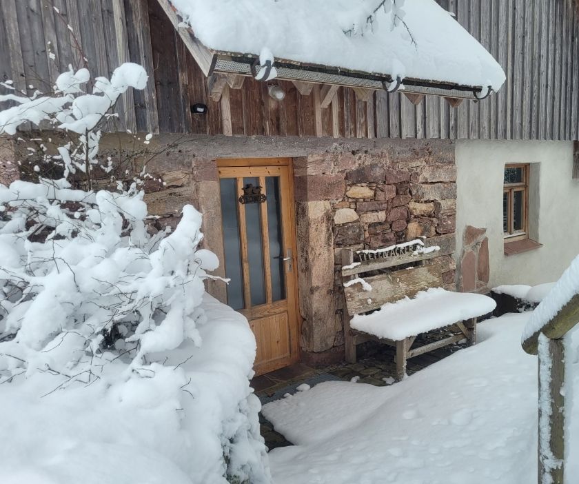 Winter am Backhäusle