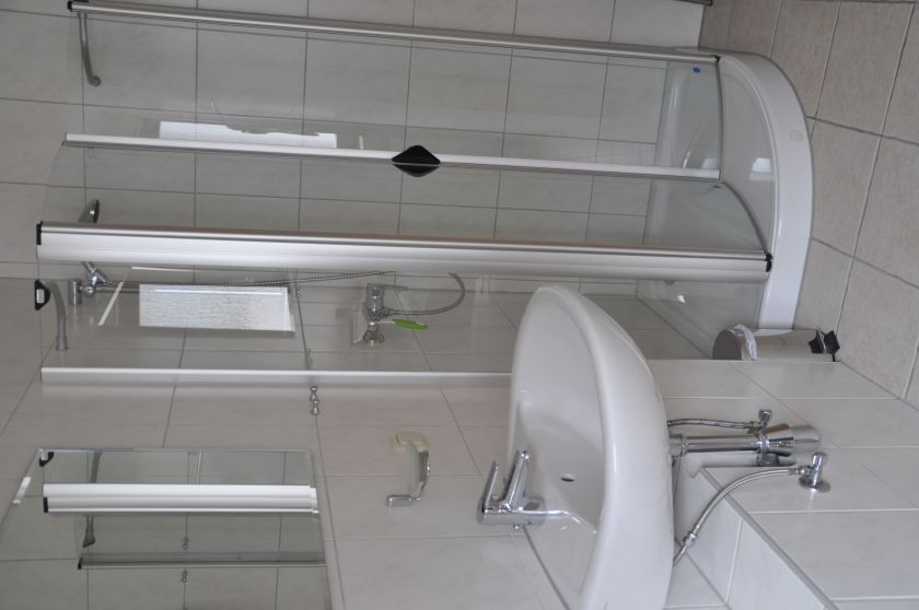 Badezimmerausschnitt