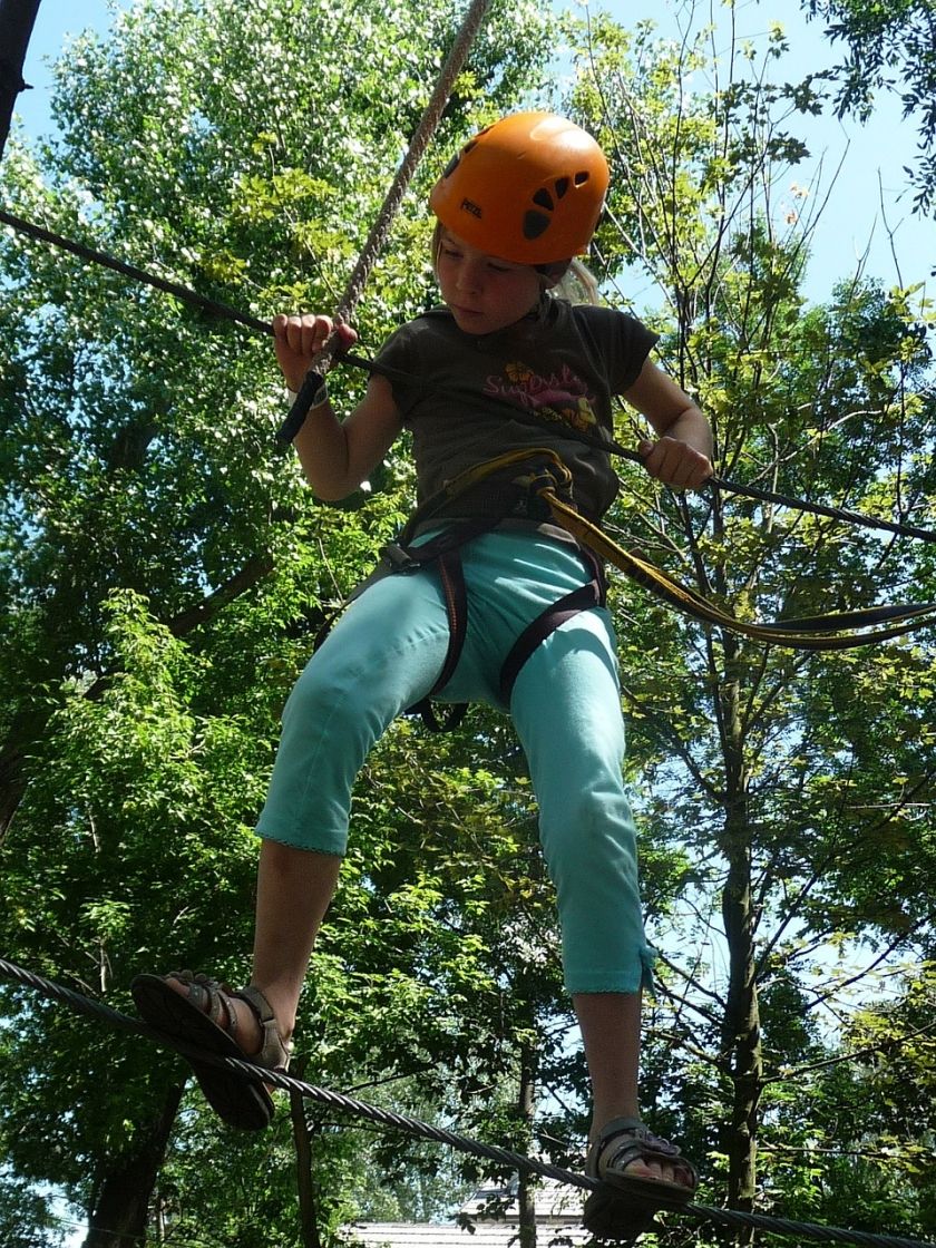 Kletterwald action forest