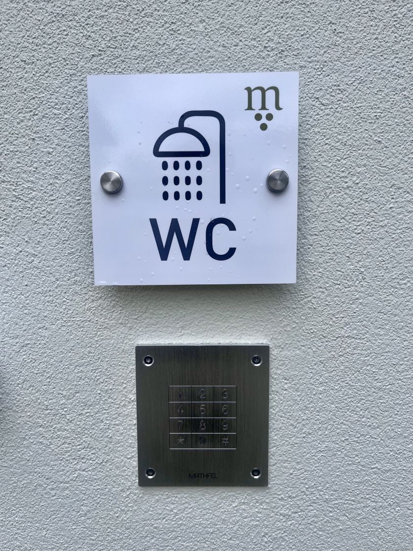 Toilette/Dusche - Wohnmobilstellplatz