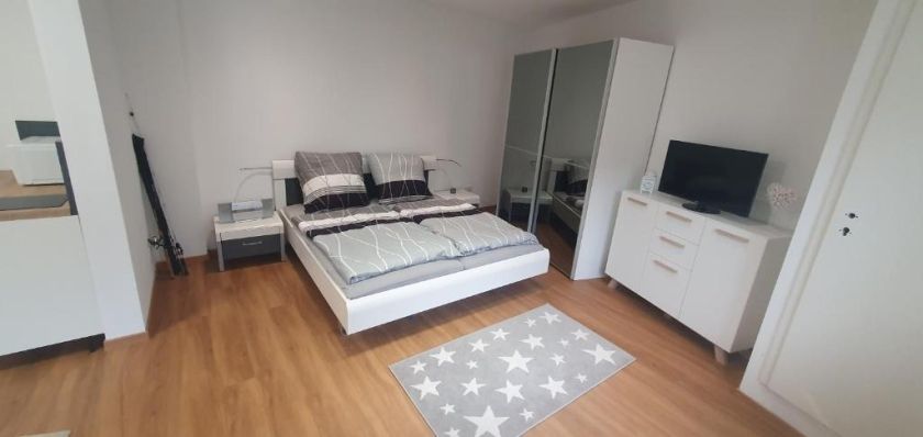Schlafbereich Apartment 