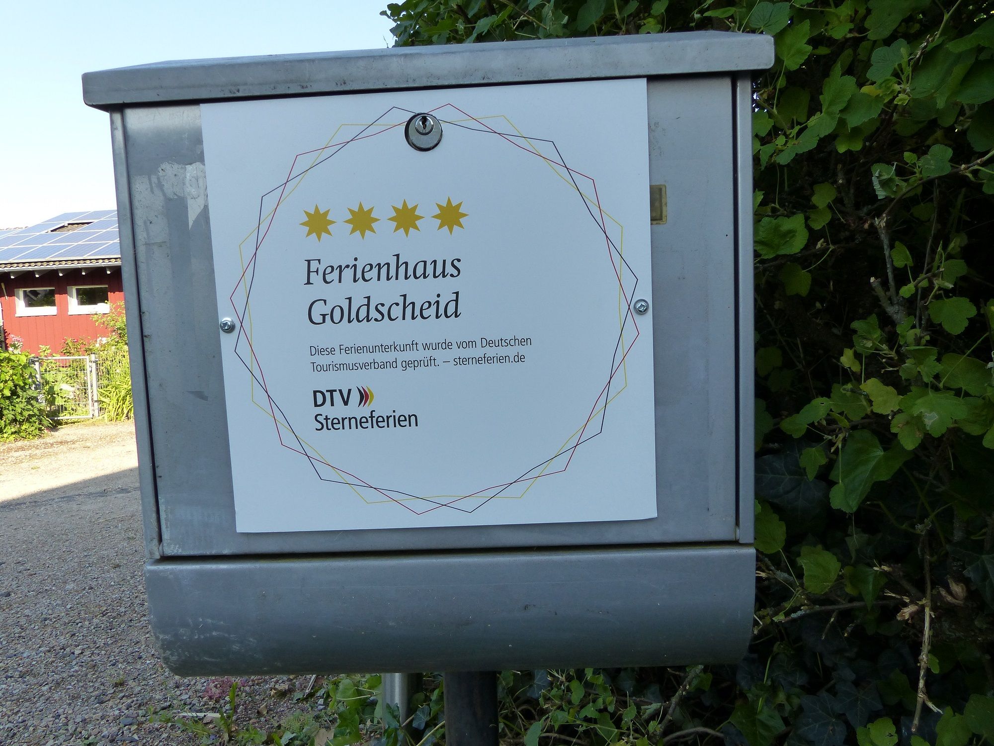 Wir sind stolz auf 4 Sterne...