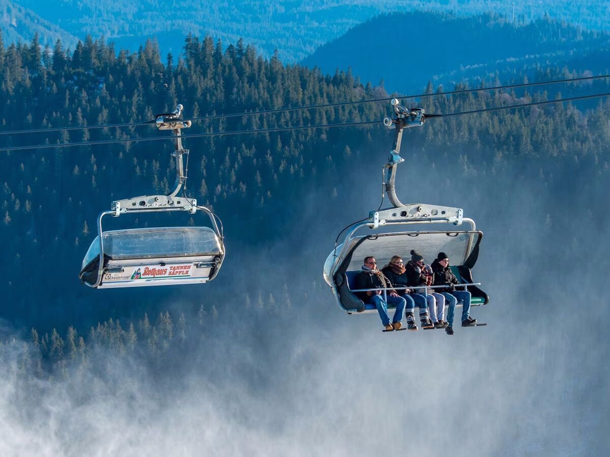 Sessellift auf den Feldberg