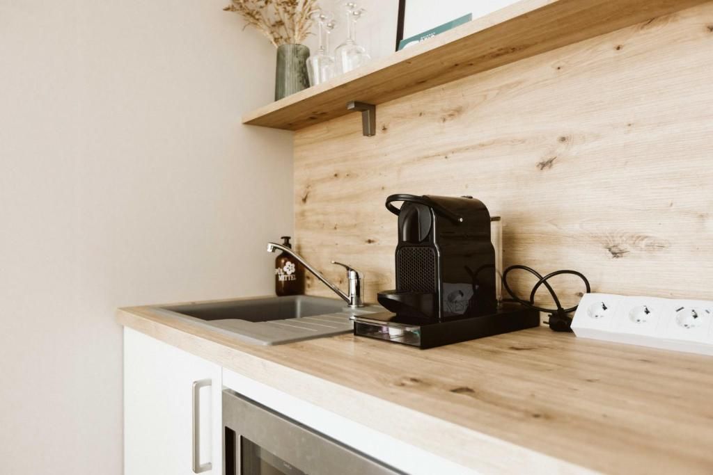 Modernes Tiny House Diva am Weingut