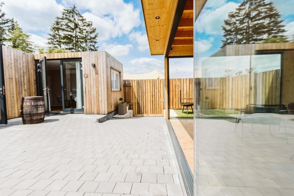 Modernes Tiny House Diva am Weingut