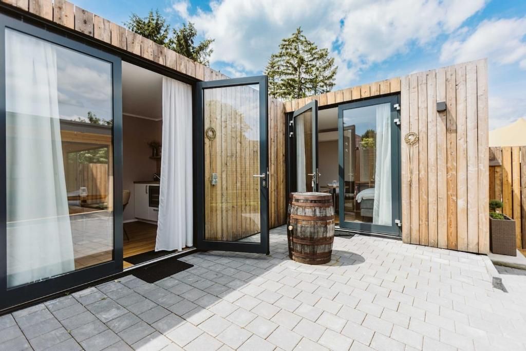 Modernes Tiny House Vita am Weingut