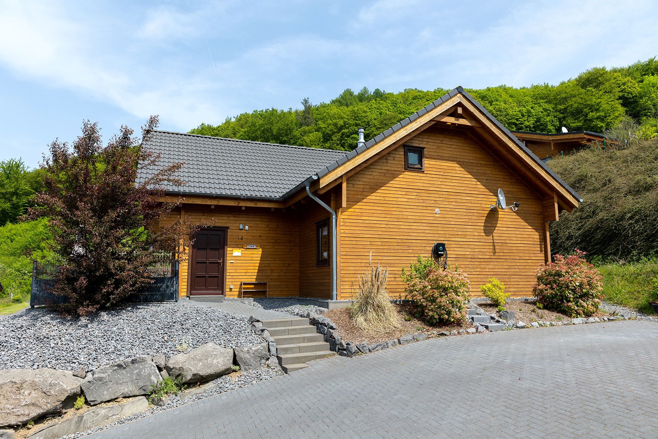 5 Sterne Ferienhaus Tommy am idyllischen Waldsee Rieden