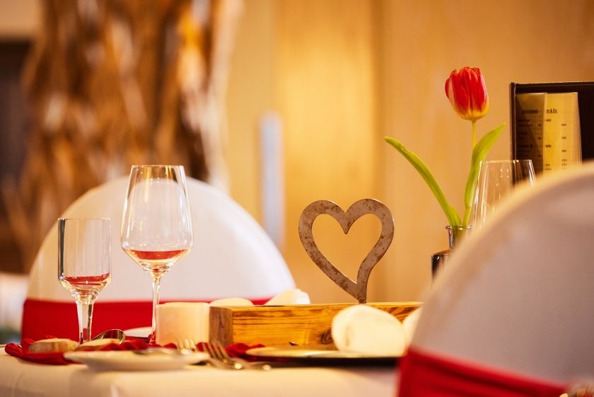 Dekobeispiel Zeit zu Zweit