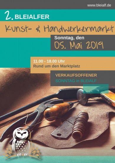  Bleialfer  Kunst- und Handwerkermarkt mit verkaufsoffenem Sonntag